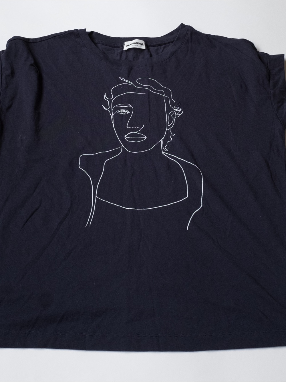 Line Art Navy Women’s Tank Top